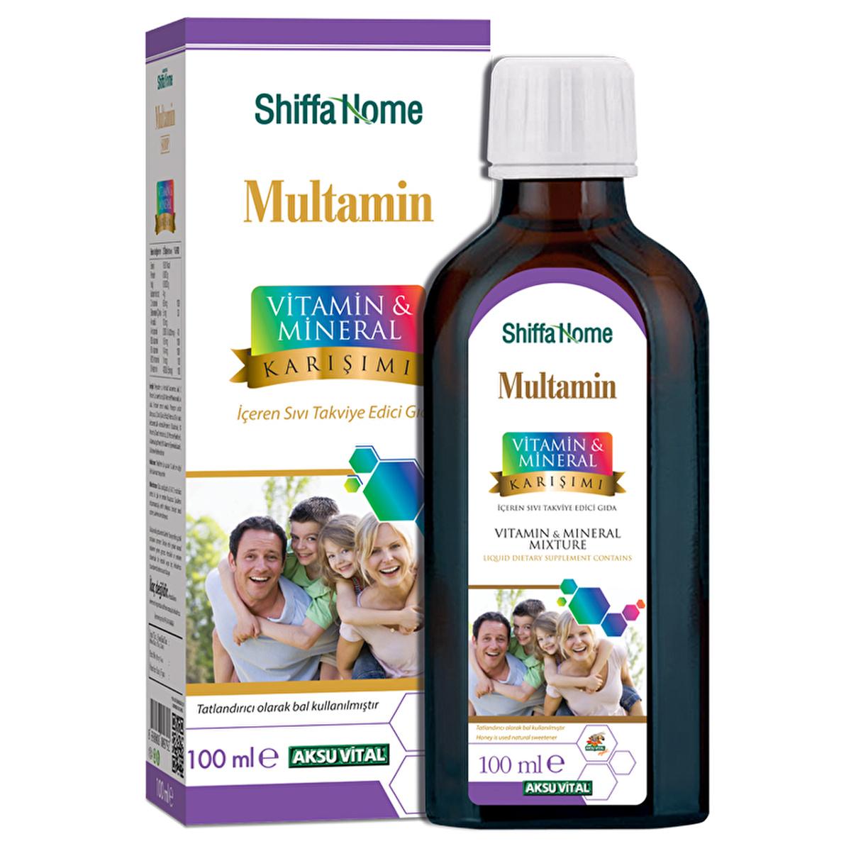 Shiffa Home Multivitamin Syrup for Kids & Adults - Boosts Daily Vitamin Intake with Zinc & Essential Nutrients Shiffa Home Multivitamin Syrup - Boost Daily Vitamin Intake multivitamin syrup, children's vitamin supplement, adult vitamin supplement, zinc supplement, daily nutritional supplement, vitamin A, vitamin D, vitamin E, vitamin C, B vitamins, nutritional support, immune system support, health supplement, dietary supplement