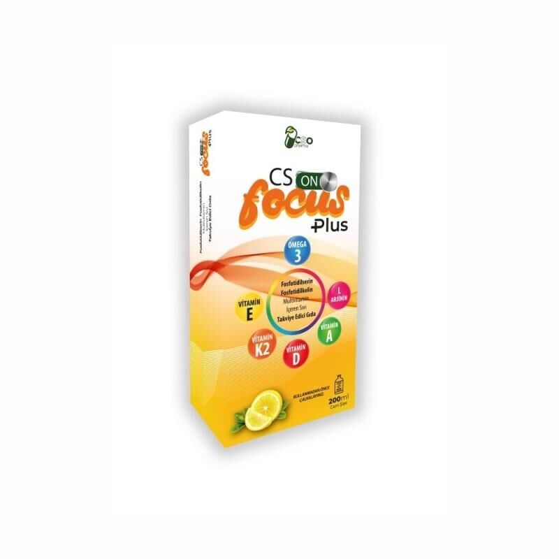 Cso Farma ON Focus CS Plus Liquid Multivitamin 200 ml