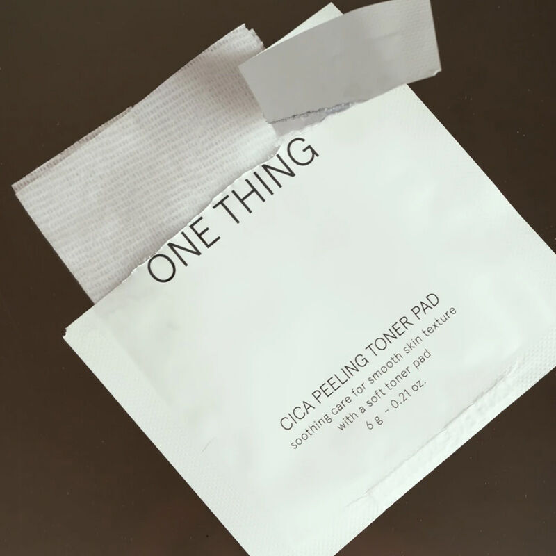 One Thing Cica Peeling Toner Pad Exfoliating & Soothing 65 Pads