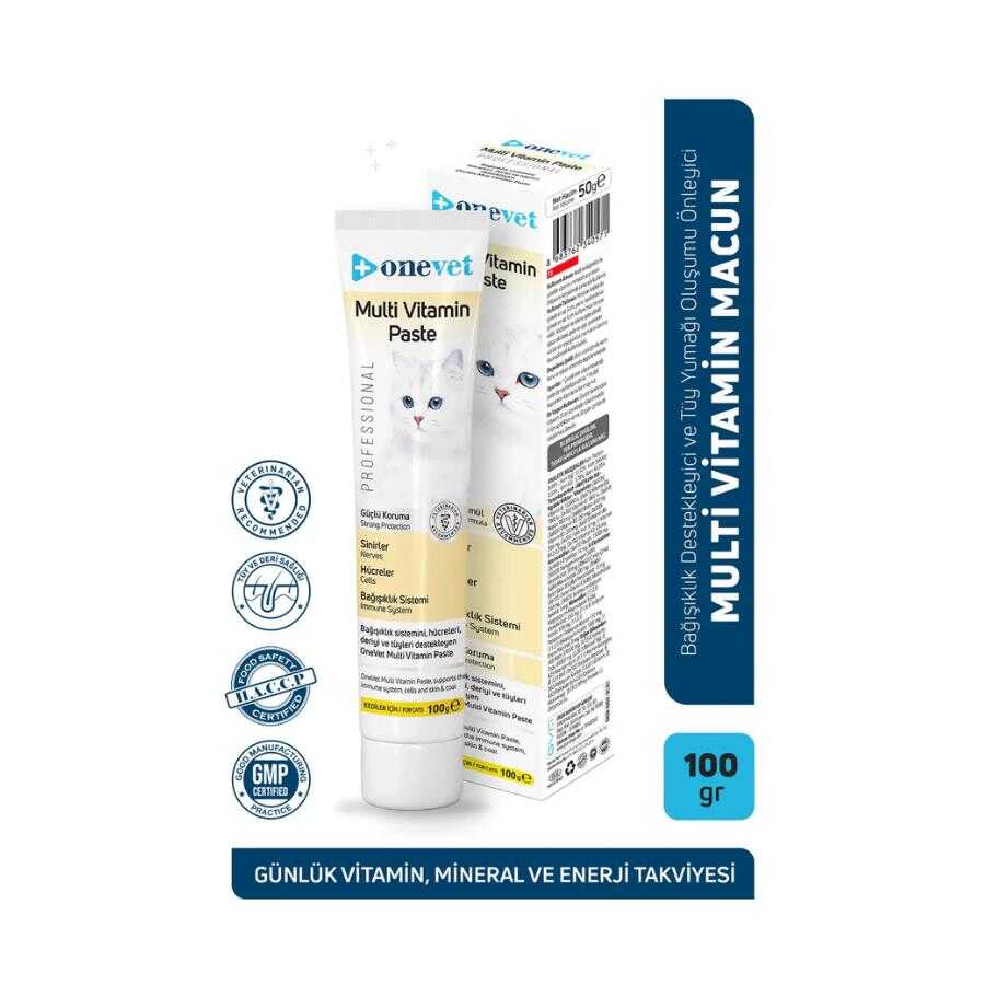 OneVet Multi Vitamin Paste Immune Support Cat Malt 100g