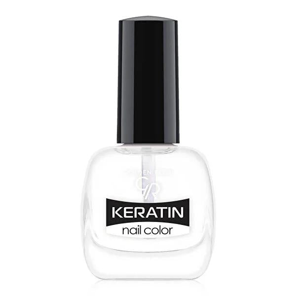 Golden Rose Keratin Nail Polish - Long-Lasting Clear Nail Color for Nourished Nails Golden Rose Keratin Clear Nail Polish - Nourish & Color Keratin Nail Polish, Long-lasting Nail Color, Nail Care with Keratin, Clear Nail Polish, Golden Rose Oje Keratin Nail Color, Nail Health, Nail Beauty, Cosmetics, Keratin Enriched Formula, Nail Nourishment