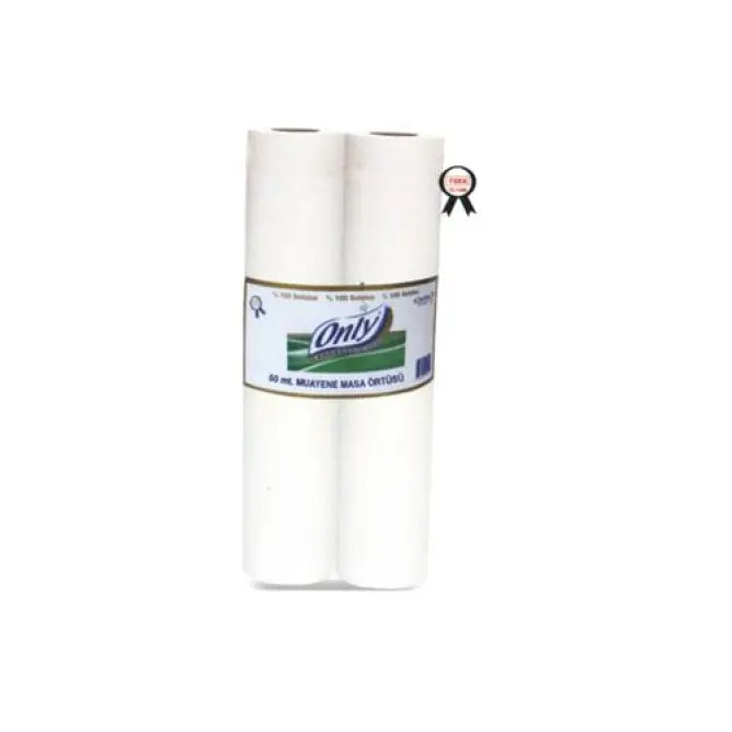 Only Examination Table Paper Roll White 2-Ply 50m