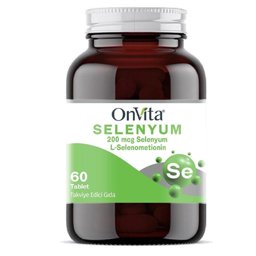 Onvita Selenium 200 Mcg Dietary Supplement 60 Tablets