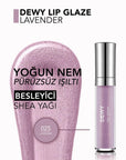Flormar Dewy Lip Glaze 025 Lavender for Glossy Shine
