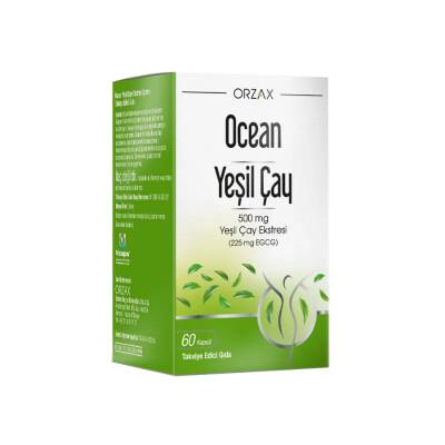 Ocean Green Tea Extract Supplement 500mg - 60 Capsules for Antioxidant Support & Weight Management - image 3