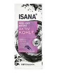Isana Active Charcoal Purifying Mask for All Skin Types 2x8 ml