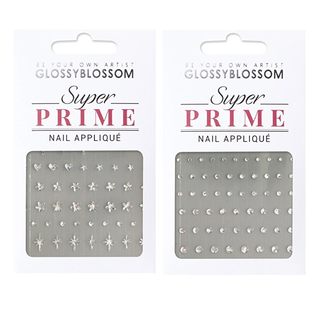 Glossy Blossom Hologram Nail Stickers 1 Piece