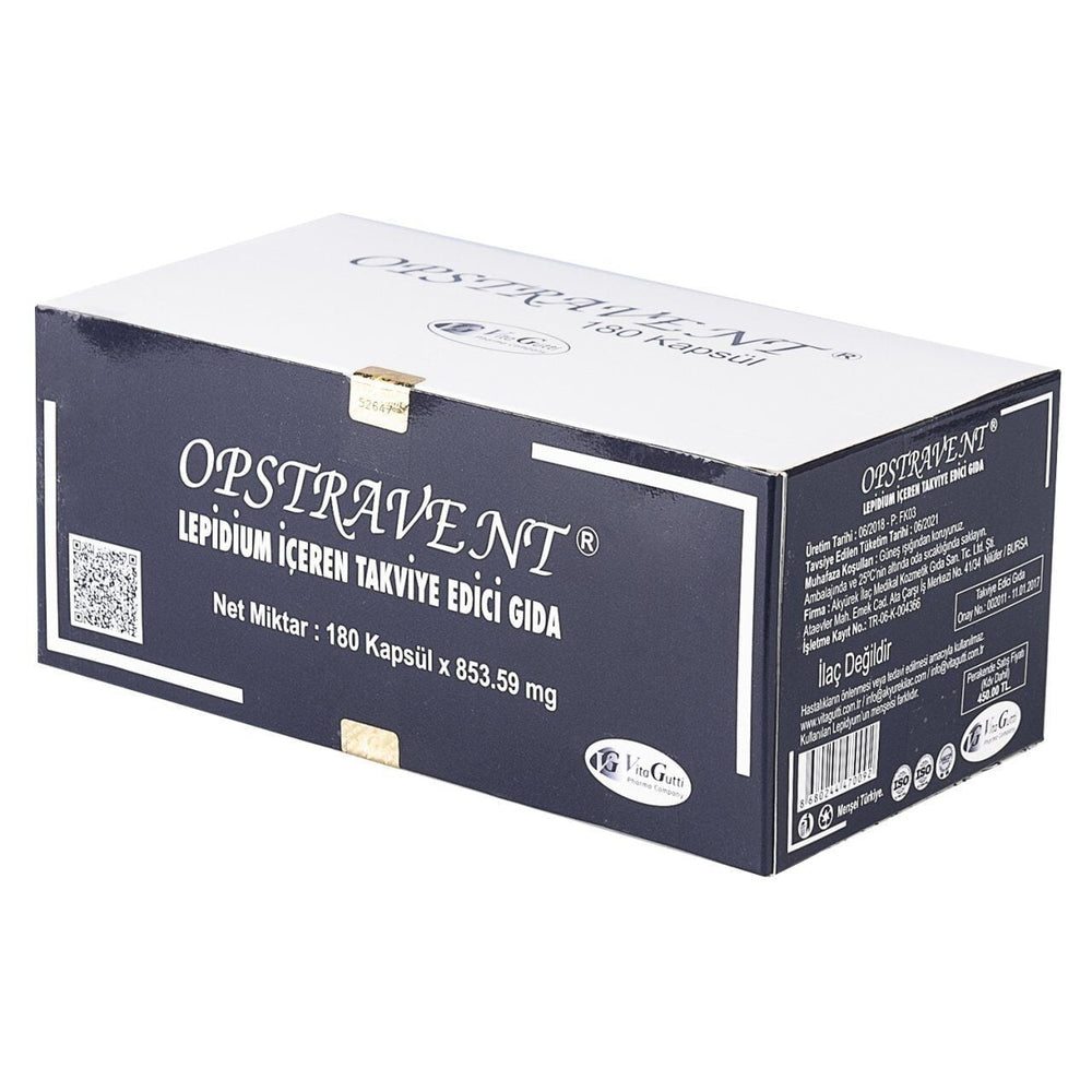 Vitagutti Pharma Opstravent Herbal Support Formula 180 Capsules