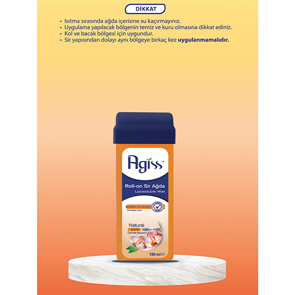 Agiss Natural Roll-On Wax: 100% Natural Resin for Easy, Sugar-Free Hair Removal on Normal Skin | Removes Short Hairs for Smooth Skin Agiss Roll-On Wax: Natural Hair Removal for Normal Skin roll-on wax, natural hair removal, waxing for normal skin, at home waxing, sugar free wax, hair removal for short hair, natural resin wax, easy waxing, roll on wax for legs, smooth skin hair removal, roll on wax, natural wax, hair removal, sugar-free, normal skin, at-home hair removal, short hair removal, natural resin, e
