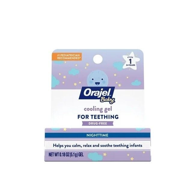 Orajel Baby Drug-Free Cooling Gel for Teething 5.1g