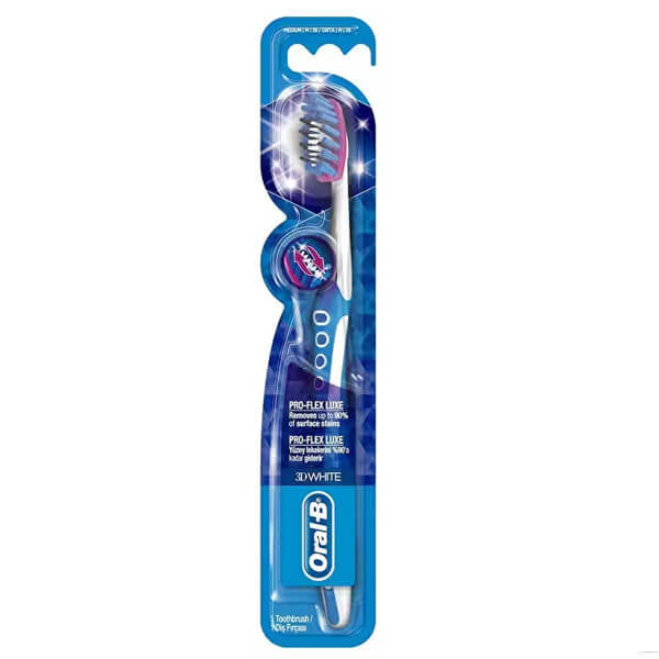 Oral-B 3D White Pro Flex Luxe Medium Toothbrush