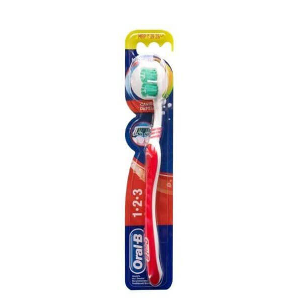 Oral-B Cavity Defense Manual Toothbrush for Deep Cleaning 1 Count