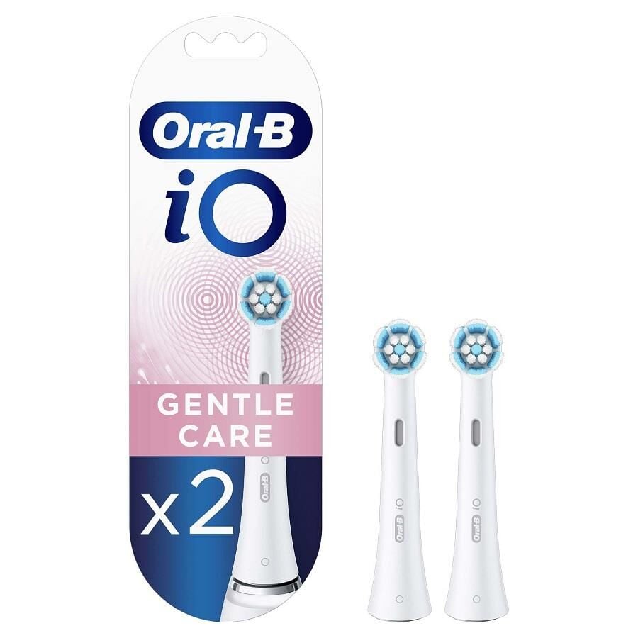 Oral-B iO Gentle Care Replacement Brush Heads 2 Count