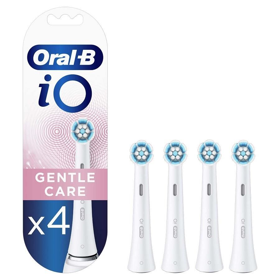 Oral-B iO Gentle Care Replacement Brush Heads 4 Count