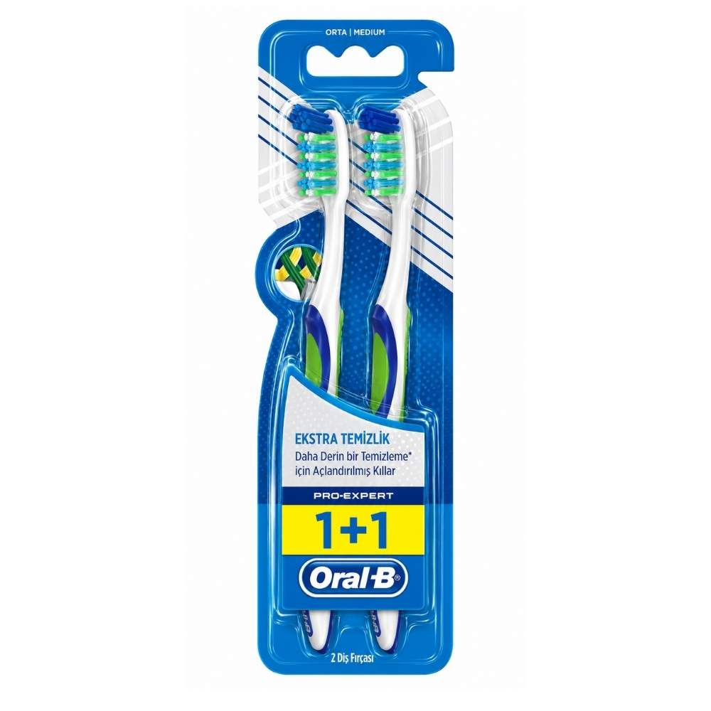 Oral-B Pro Expert Extra Clean Medium Toothbrush Duopack