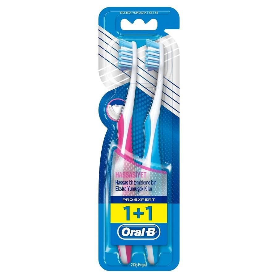 Oral-B Pro Expert Cross Action Extra Soft Toothbrush 2-Pack