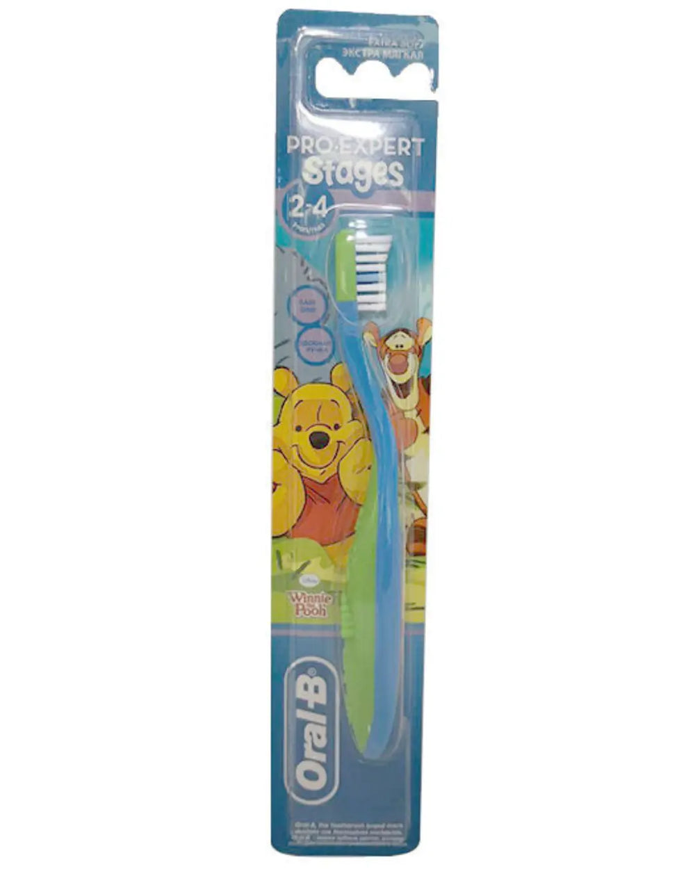 Oral-B Pro Expert Stages Kids Toothbrush Ages 2-4 Soft Bristles
