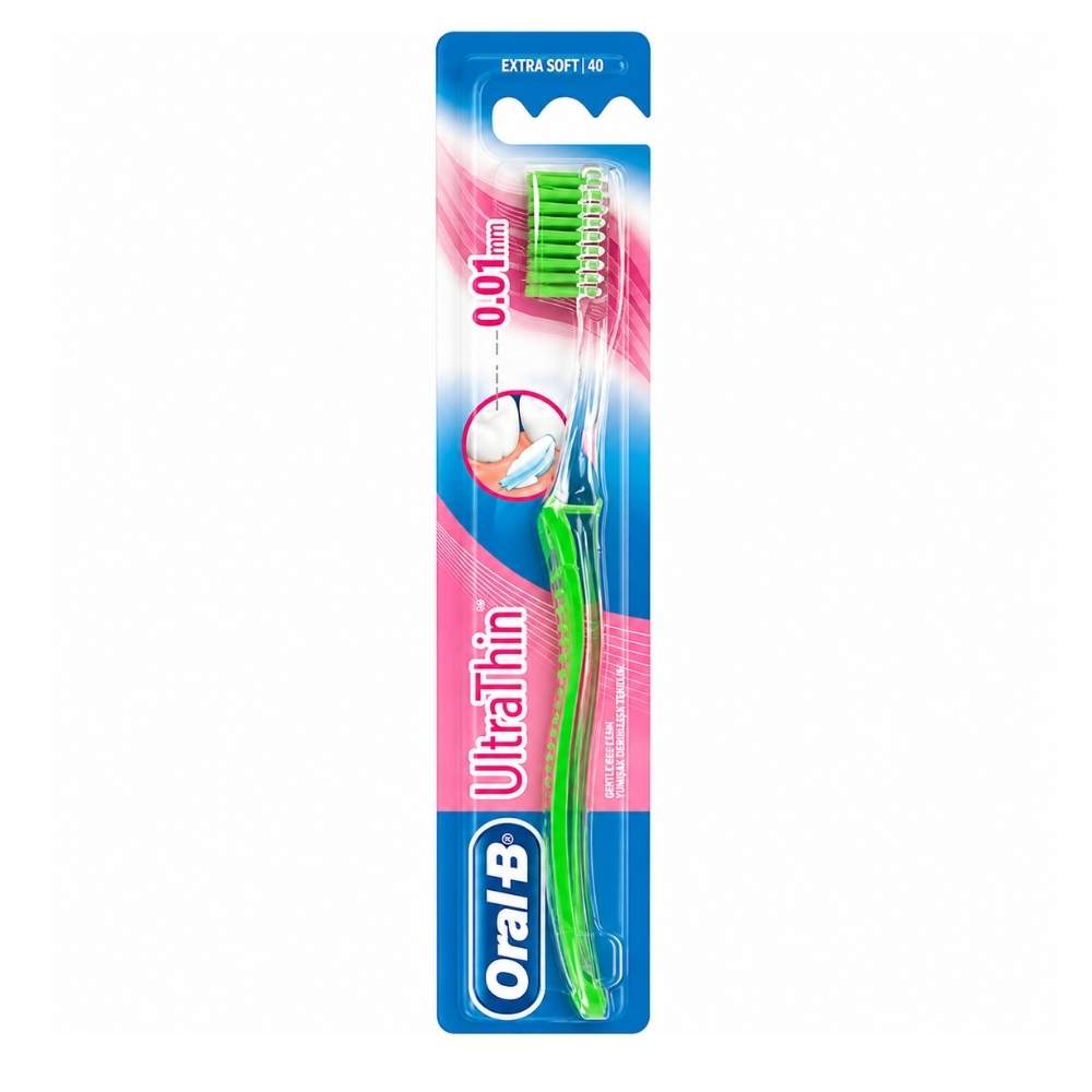 Oral-B Ultra Thin Progum Greentea Extra Soft Toothbrush