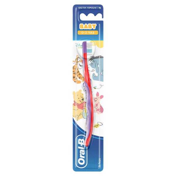 Oral-B Winnie Baby Toothbrush Extra Soft for Ages 0-2