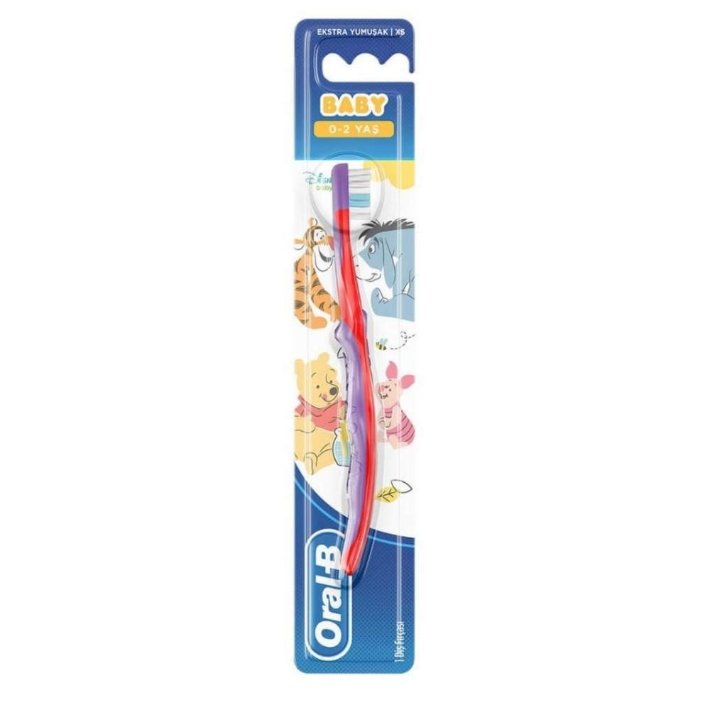 Oral-B Winnie Baby Toothbrush Extra Soft for Ages 0-2
