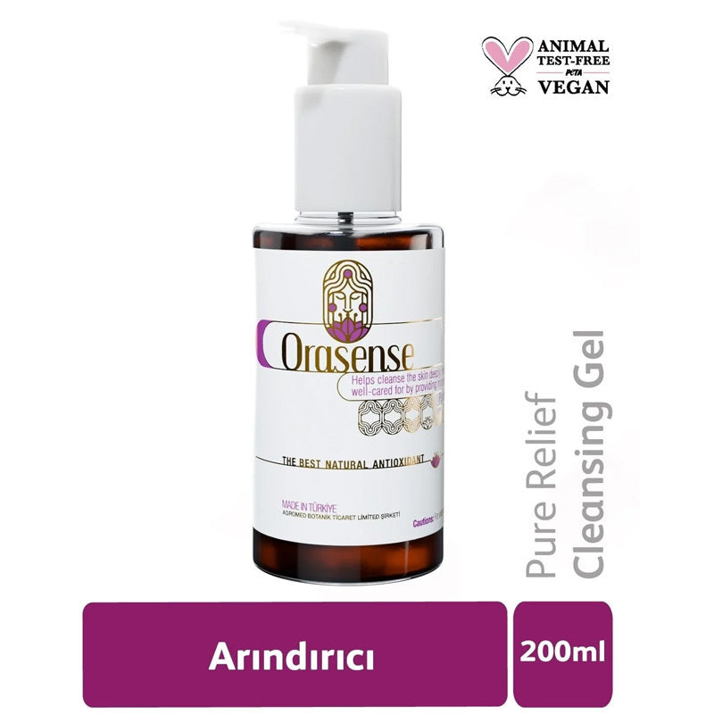 Orasense Pure Relief Cleansing Gel with Saffron Extract 200 ml
