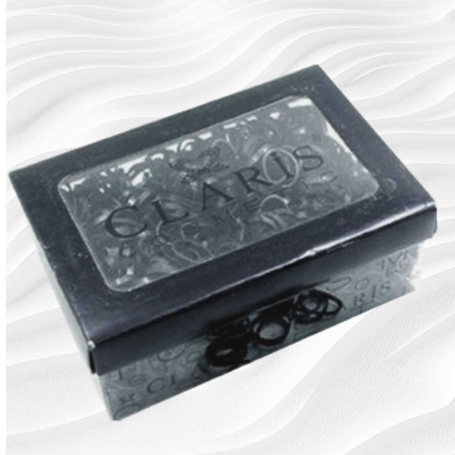 Orgu Large Braiding Hair Ties Durable Black Bands 1 Pack