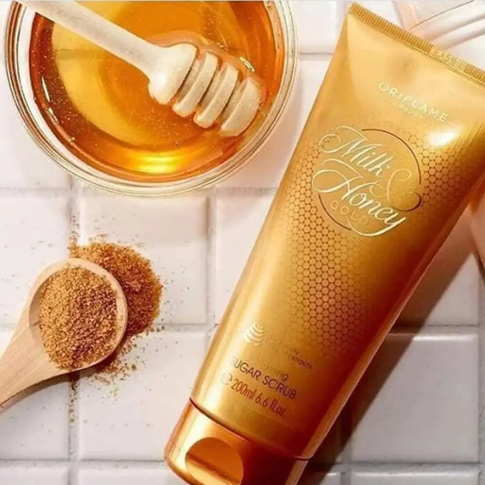 Oriflame Sweden Milk And Honey Gold Set Scrub 400 Ml