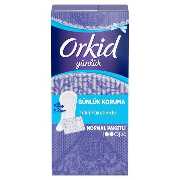 Orkid Daily Protection Pantyliners 20 Pack