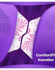 Orkid Platinum Night Sanitary Pads for Secure Sleep 16-Pack