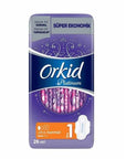 Orkid Platinum Normal Sanitary Pads with Wings 26 Count
