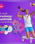 Orkid Platinum Long Sanitary Pads for Soft Protection 20-Pack