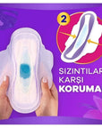 Orkid Platinum Long Sanitary Pads for Soft Protection 20-Pack