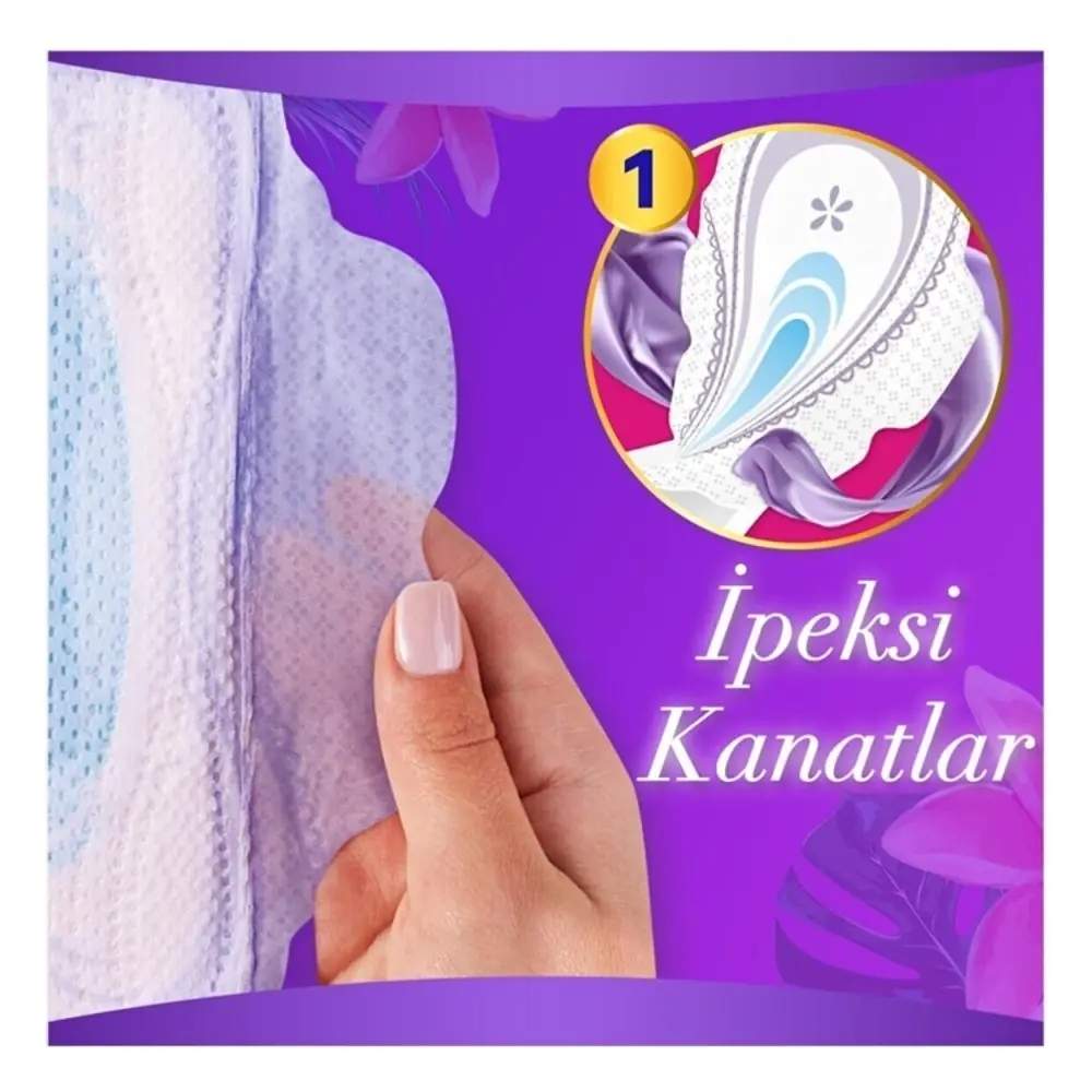 Orkid Platinum Long Sanitary Pads for Soft Protection 20-Pack