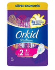 Orkid Platinum Long Sanitary Pads for Soft Protection 20-Pack