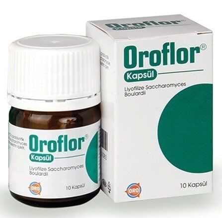 Tct Pharma Oroflor Saccharomyces Boulardii Supplement 10 Capsules