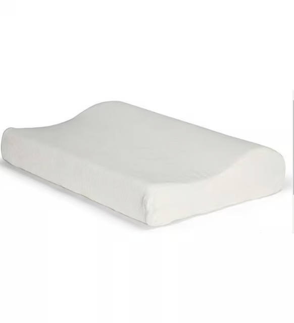 Orthocare Memory Foam Neck Pillow with Breathable Knit Cover