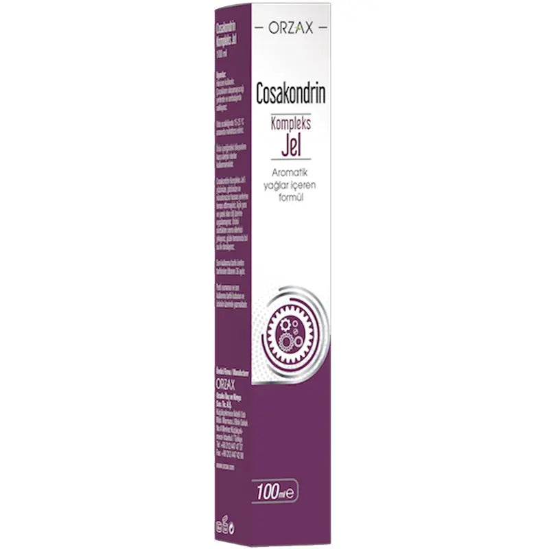 Orzax Cosakondrin Complex Massage Gel with Menthol 100ml