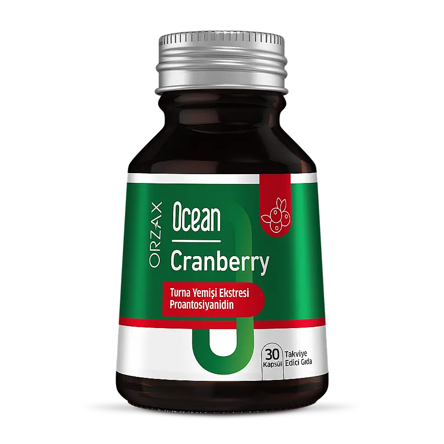 Orzax Ocean Cranberry Extract Urinary Support Supplement 30 Capsules