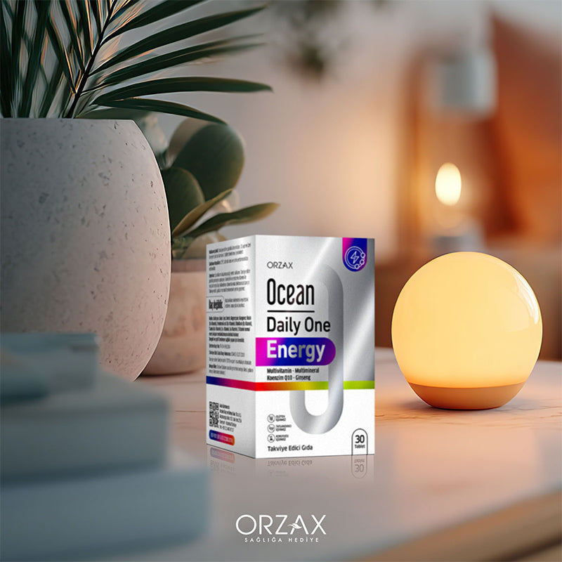 Orzax Ocean Daily One Energy Multivitamin with Ginseng 30 Tablets