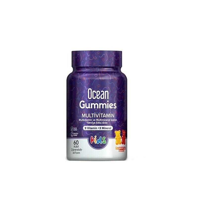Orzax Ocean Gummies Multivitamin & Sambucus Kids Set 120 Count