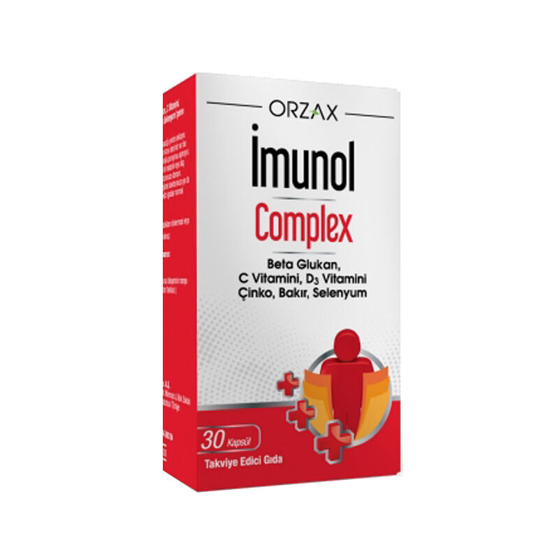Orzax Ocean Imunol Complex Daily Supplement 30 Capsules