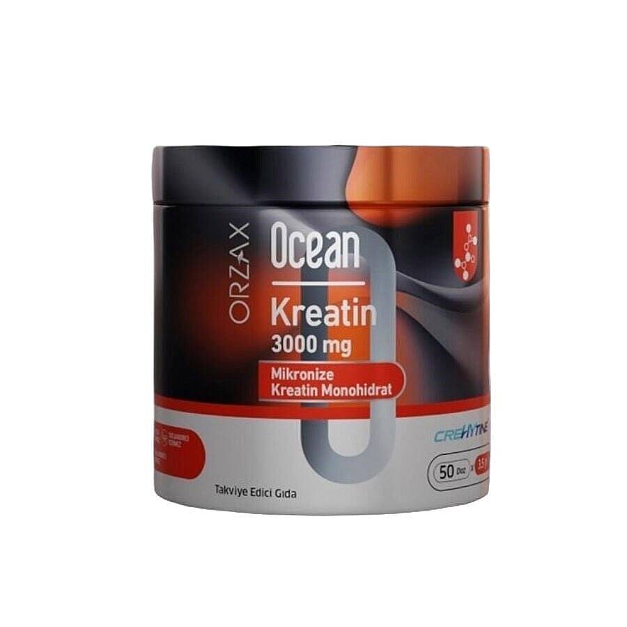 Orzax Ocean Creatine Monohydrate 3000 mg Powder 50 Servings