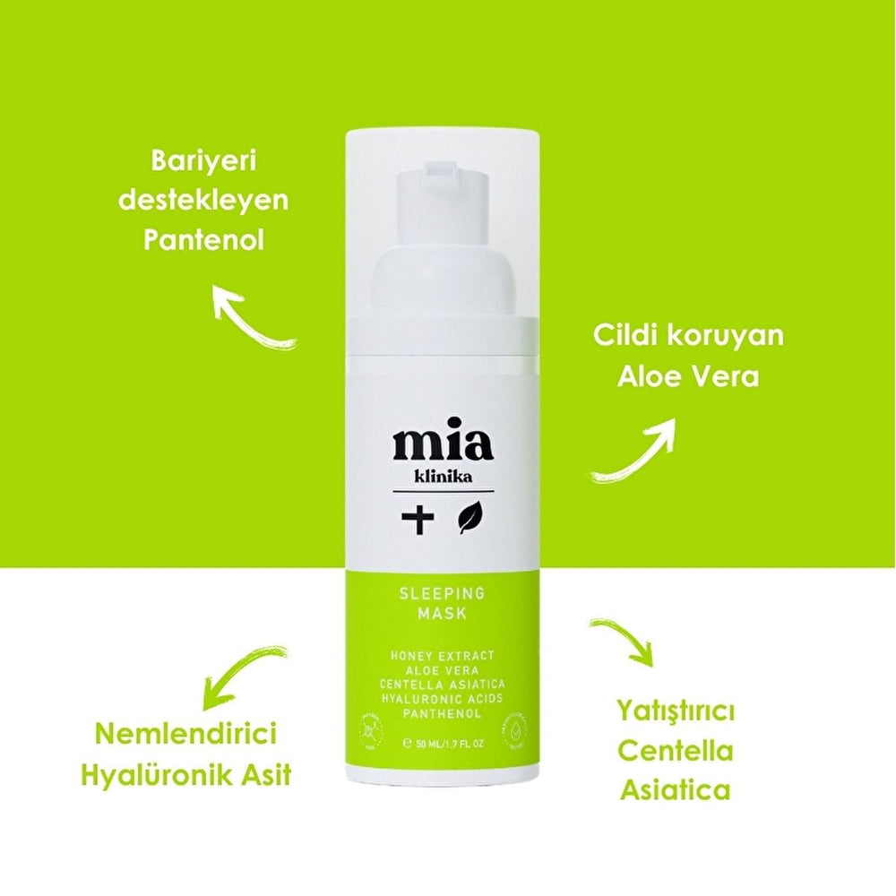 Mia Klinika Panthenol Face Moisturizing Mask - Hydrating Anti-Aging Night Mask with Panthenol - view 3