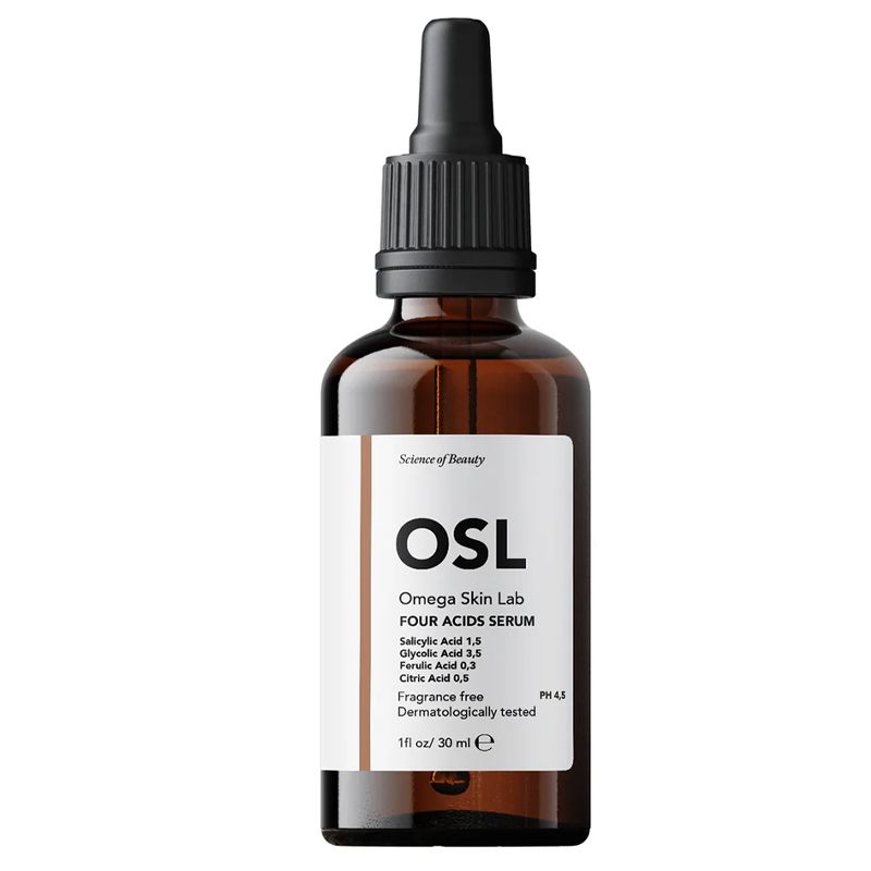 Osl Omega Skin Lab Four Acids Serum for Sebum Balance 30ml