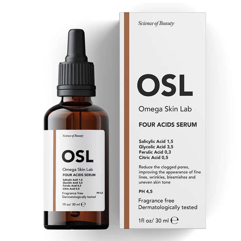 Osl Omega Skin Lab Four Acids Serum for Sebum Balance 30ml