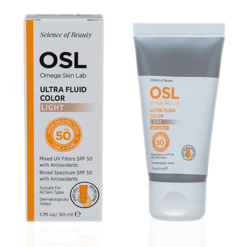 OSL Omega Skin Lab Ultra Fluide Color SPF50+ Light 50 ml