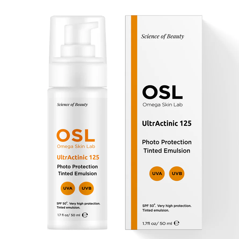 Omega Skin Lab UltrActinic 125 Tinted Sunscreen Emulsion 50 ml