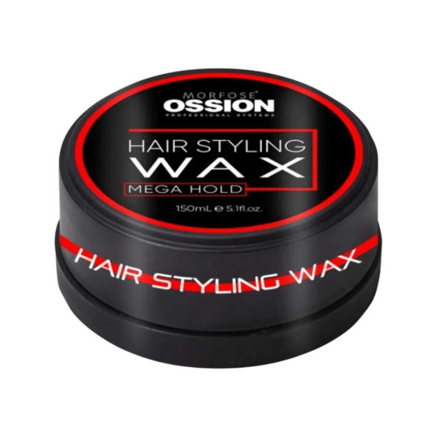 Ossion Premium Barber Wax Mega Hold High Shine 150ml