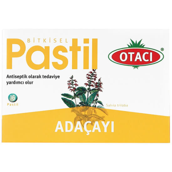 Otaci Sage Lozenges 16 Pieces Blister Pack
