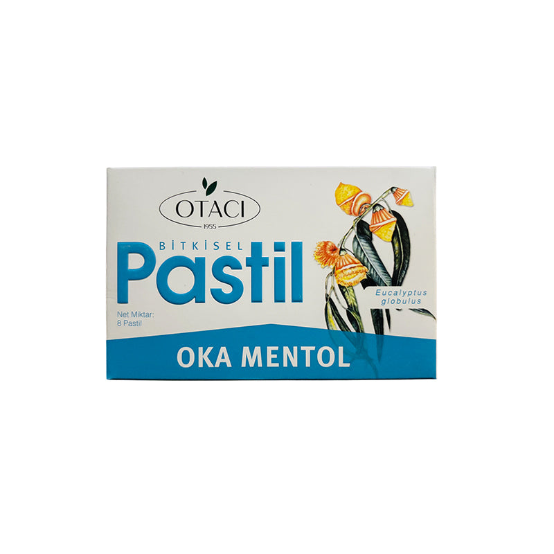 Otaci Oka Menthol Herbal Lozenges with Marshmallow 8 Count